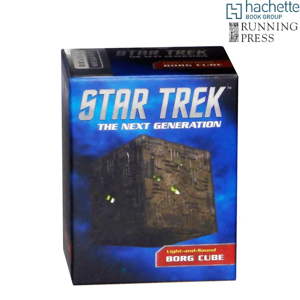 Running Press Star Trek Light and Sound Borg Cube